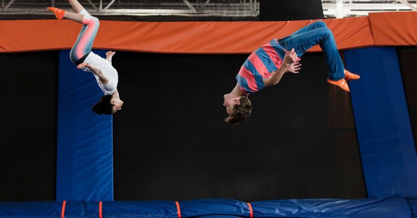 The Entertainment Open spaces Are Sky Zone Plainfield
